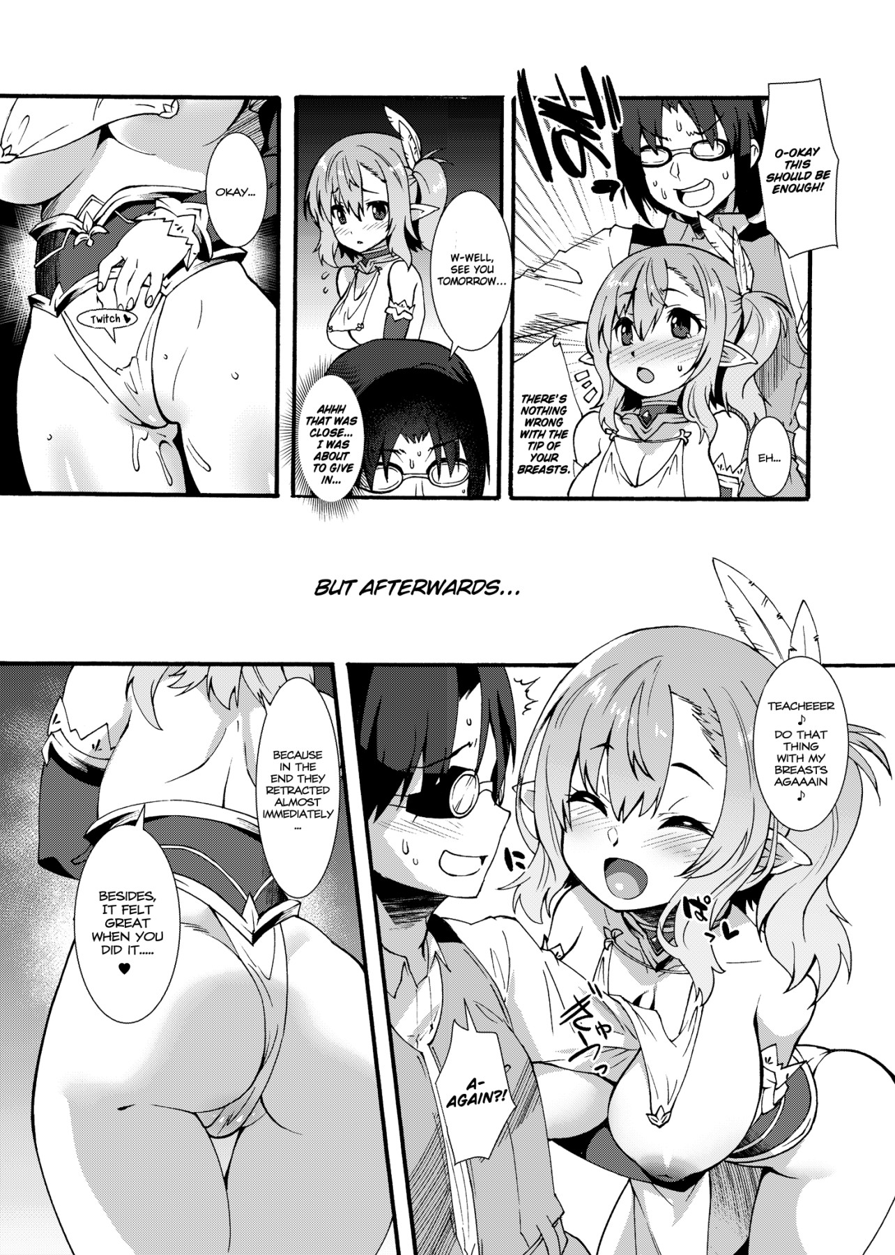 Hentai Manga Comic-Lewd Elf Tanbouki-Read-10